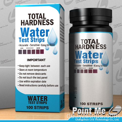 Härte für Trinkwasser Testkit